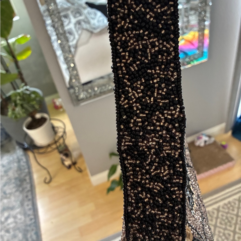 Beaded Bat Design Shoulder Bag View 4